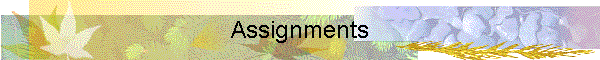 Assignments